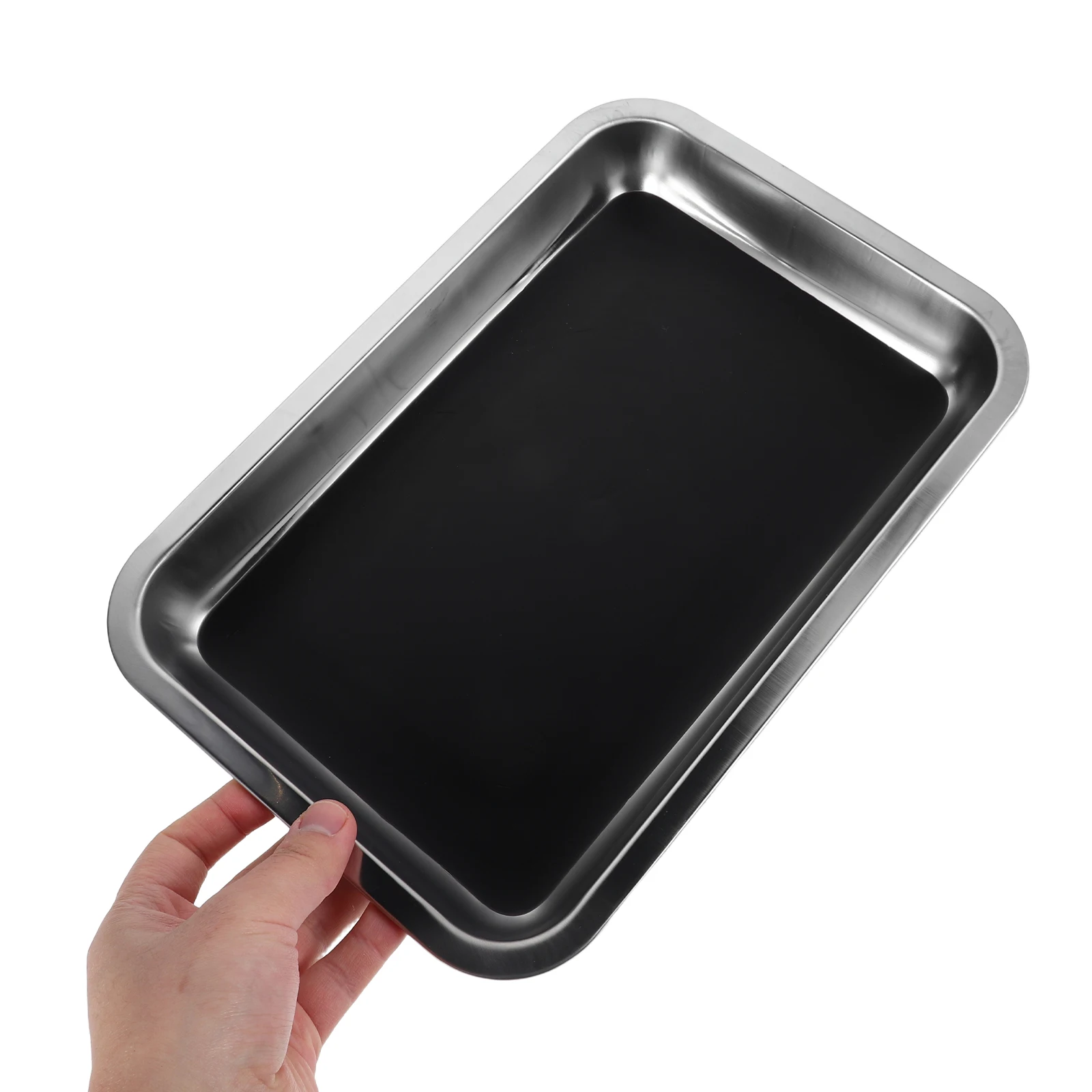 Stainless Steel Dissecting Pan 31x21x4cm Lab Dissection Tray Science Teaching Biology Experiments Laboratory Tray