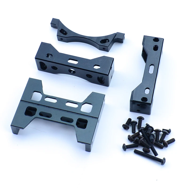 Metalen Voor-En Achterbalk Kit Frame Staartbalk Bumper Voor 1/14 Tamiya Rc Dump Truck Man 56325 56329 Tgx Tgs Lesu Auto-Accessoires