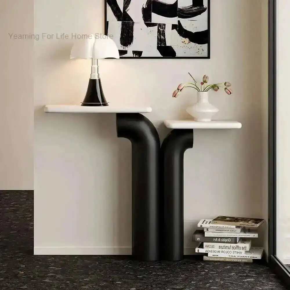 

Entrance Table Design Console Aesthetic Hall Trendy Italian Beauty Console Table Premium Living Room Tisch Wohnzimer Furniture