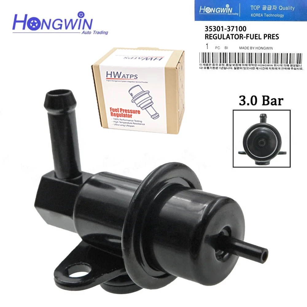 

New Fuel Pressure Regulator 35301-37100 3530137100 FP1040 For 1999-2006 Hyundai Kia 2001-2005 Santa Fe 2001-06 Optima 2.5L 2.7L