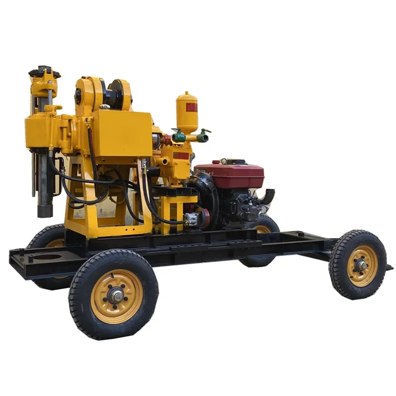 YGYG High Efficiency Fashion Tractor Mounted Geothermal Drilling Farm Irrigation Water Well Drilling Rig Hand Equipment Machine