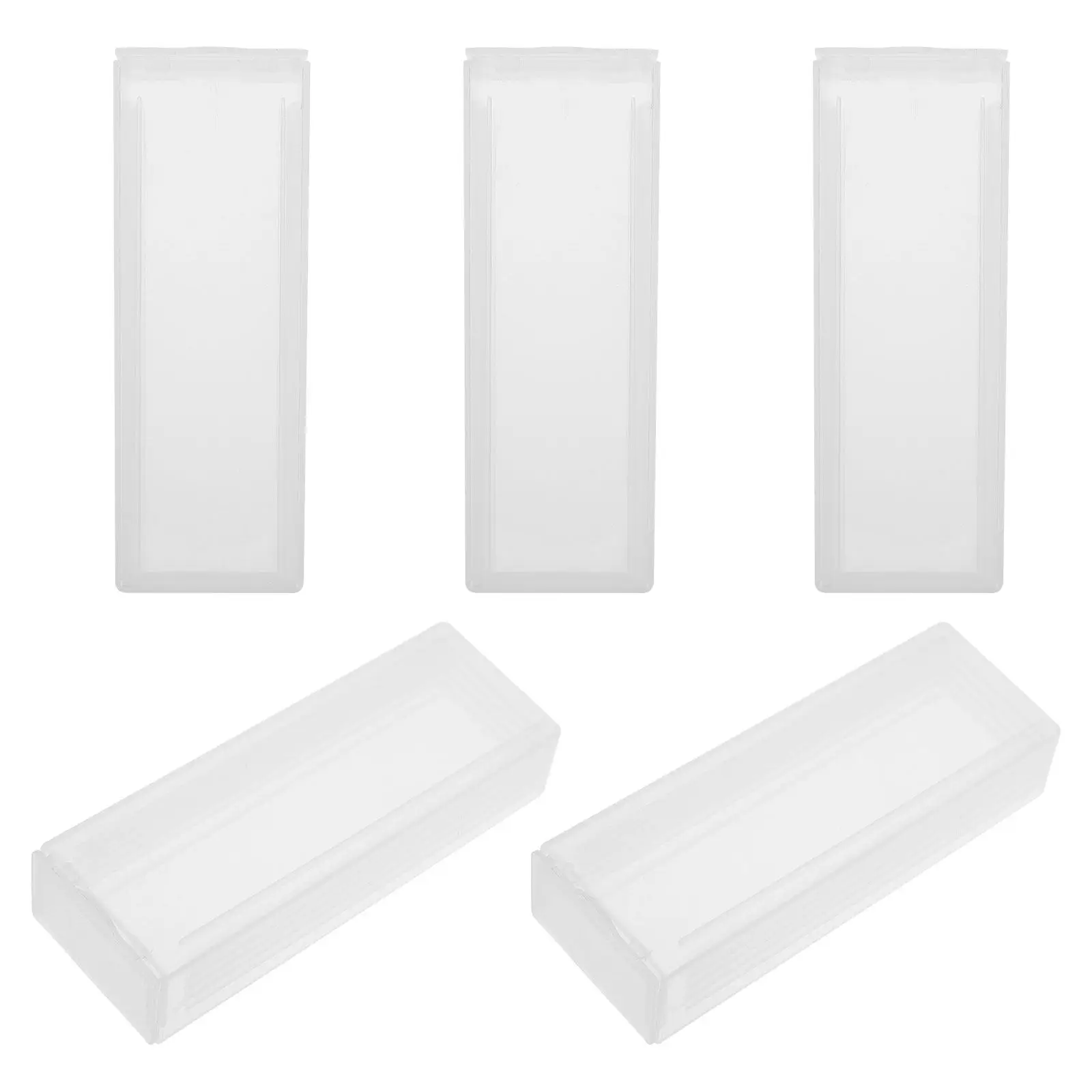 

5 PCS Slide Case Laboratory Holders Microscope Boxes Slides for Labs Pathological Mailer