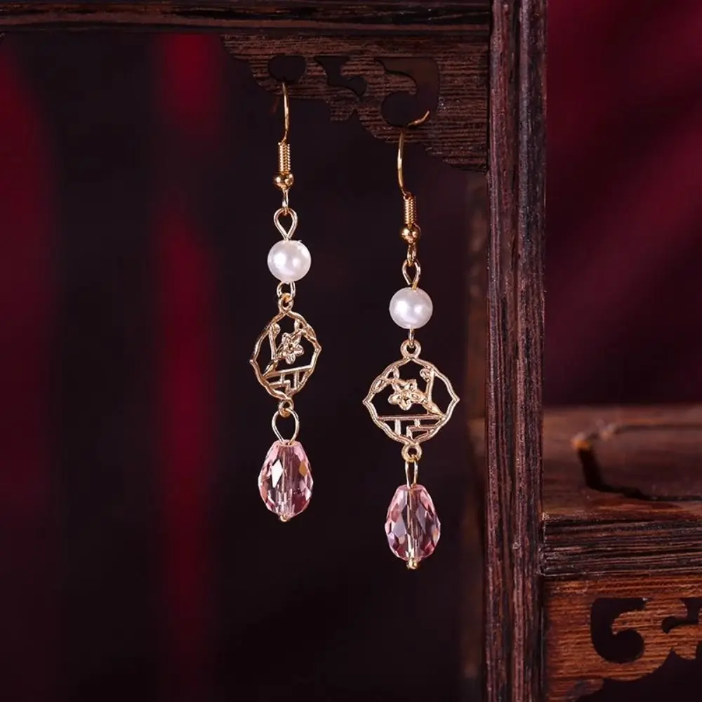 

Tassel Chinese Style Hairpin Set Earring for Buns Hanfu Hair Stick Alloy Headwear Flower Hair Comb Girl Hair Accessories