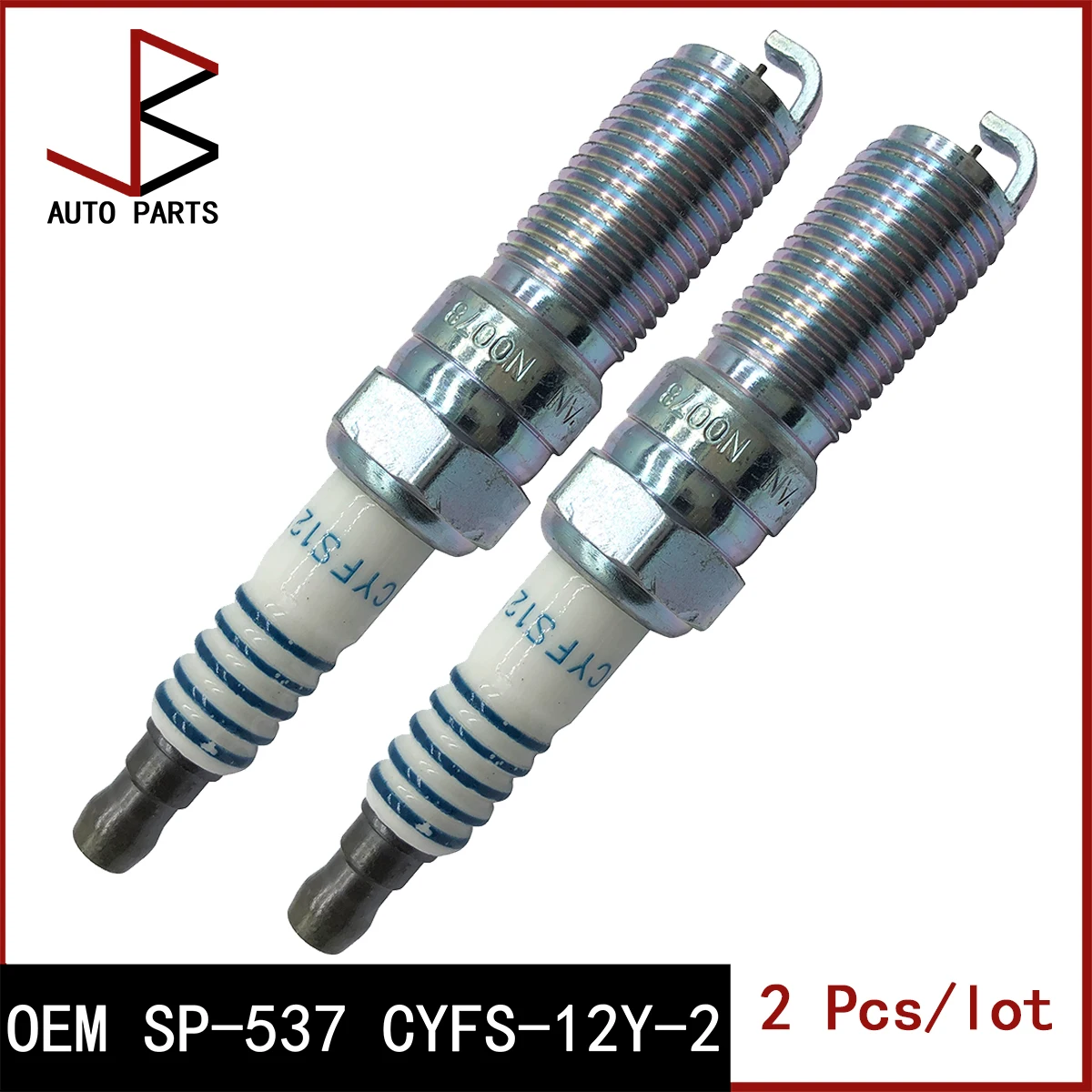 

NEW 2 Pieces/lot Spark Plug OEM SP-537 CYFS-12Y-2 SP537 CYFS12Y2 SP 537 CYFS 12Y 2 for FORD FOCUS III 2010-2020 FORD USA EDGE 14