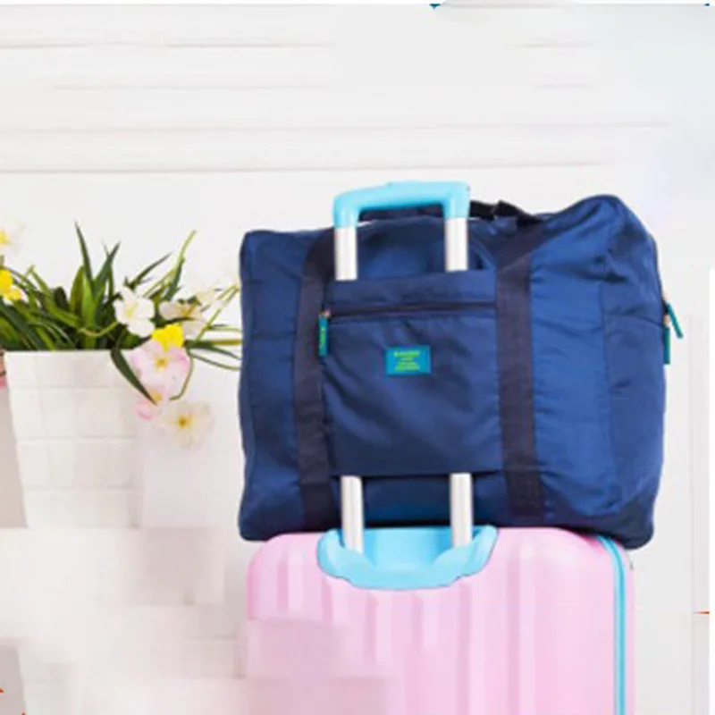 

Foldable Travel Duffel Bag Lightweight Travel Bag for Women and Men Tote Carry On Luggage Bag Weekender Overnight Bag