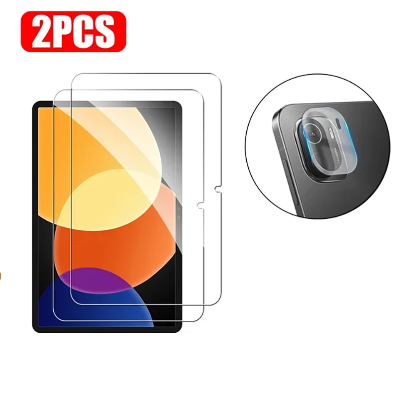 

2pcs For Xiaomi Pad 6 5 Pro 6s Pro 12.4 Screen Protector Tempered Glass For MiPad 5/6 Pro Redmi Pad Protective Film Accessories