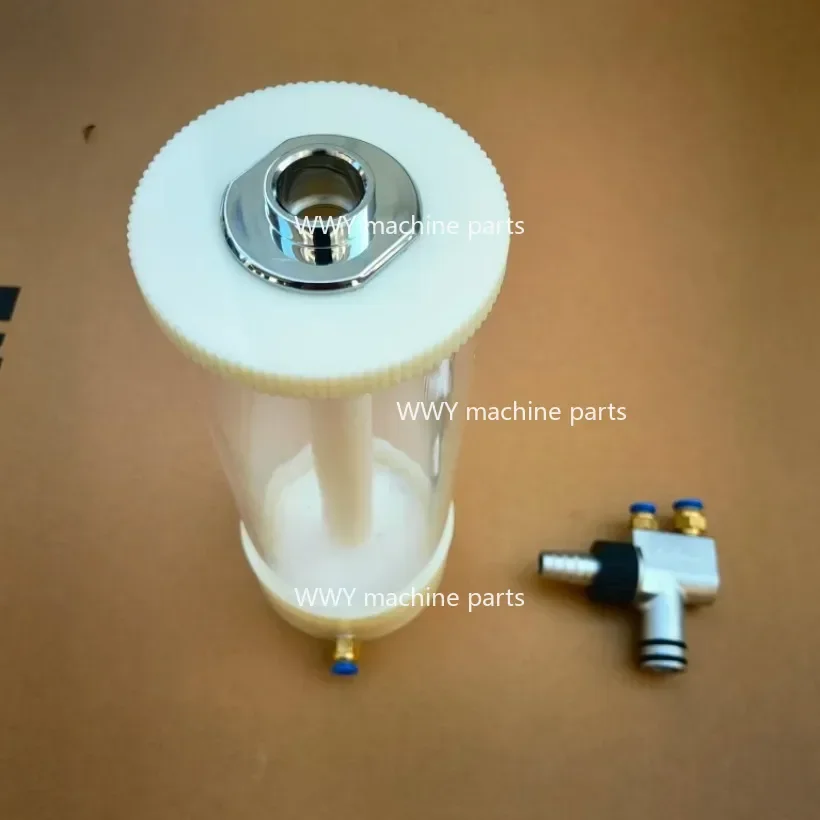 Powder Coating Cup Hopper With Powder Injector For Experimental Or Test Electrostatic Powder Coating Equipment