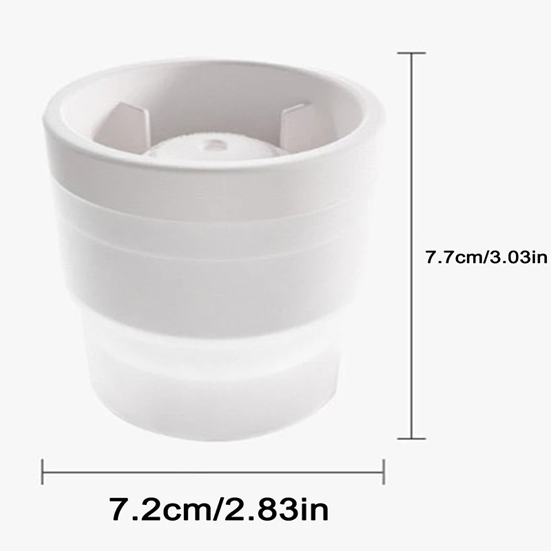 Silicone Ice Ball Mold Round Ice Hockey DIY Refrigerator Large Spherical Tray Grinder Suitable for Bar Home Kitchen Supplies