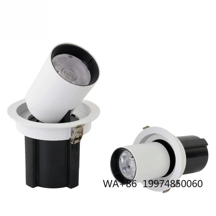 

Wholesale Factory Price Anti-glare Embedded square LED Downlights 12W/20W/30W/35W Adjustable Ceiling Spotlights