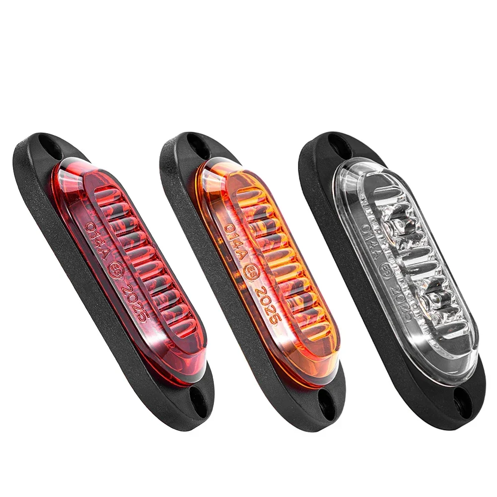 1/2PCS 12V 24V Truck Position LiGhts Car Side Marker Lamps LED SiGnaL LiGht TraiLer LiGhts Indicator TaiLLiGhts Auto Accessories