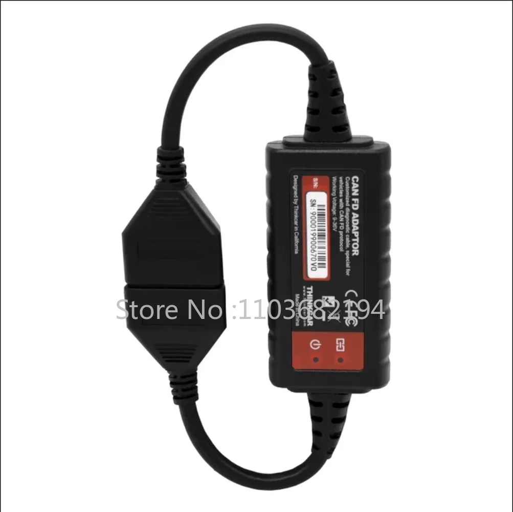 FD Connector Adapter Cable for Thinktool Scanner Vehicle Diagnostic Accessories Tool Support CAN FD PROTOCOL CANFD