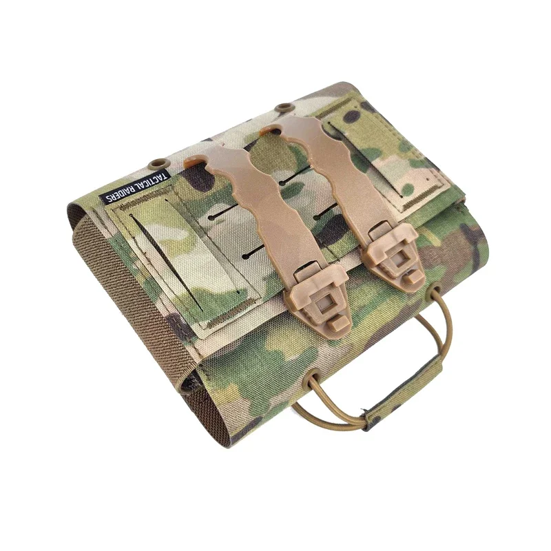 Taktyczna mikro etui medyczne Szybkie uwalnianie Apteczka Airsoft Survival Gear Multicam EDC Storage Molle Waist Bag