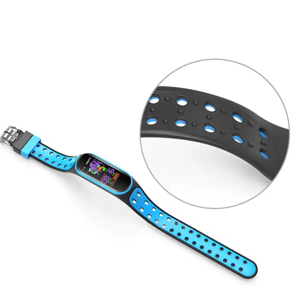 Breathable Strap For Xiaomi Mi Band 7/6/5 bracelets Watchbands Replacement Wrist Bracelet For miband 3 4 Smartwatch Accessories