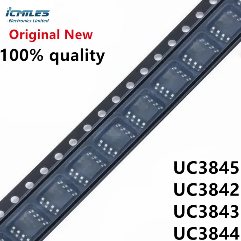 UC3845 SOP8 UC3845B SOP-8 UC3845A 3845B SMD 3845A ST3845B UC3842 UC3843 UC3844 UC3842A UC3843A UC3844A UC3842B UC3843B, 10 pièces