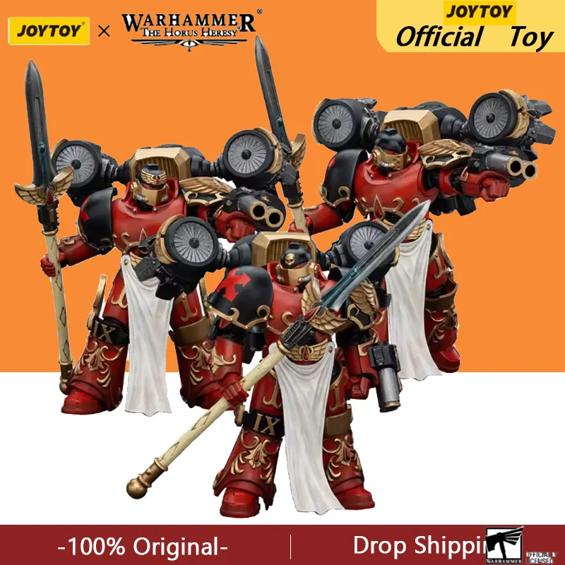 

[IN STOCK] JOYTOY 1/18 Warhammer 30K Action Figure Blood Angels Dawnbreaker Cohort 3PCS Model