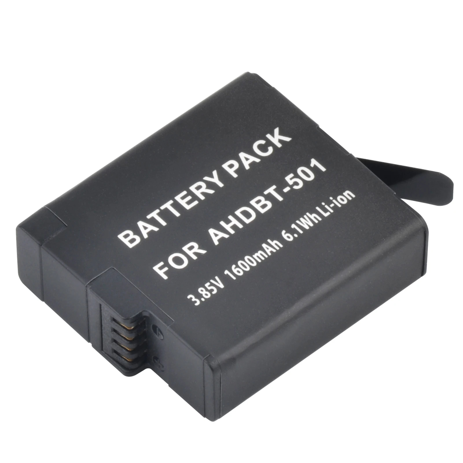 1600mAh AHDBT-501 Battery Pack AHDBT 501 Bateria for GoPro Hero 7 6 5 Black Sports Cam for Go Pro Hero7 Action Camera Accessory view 3