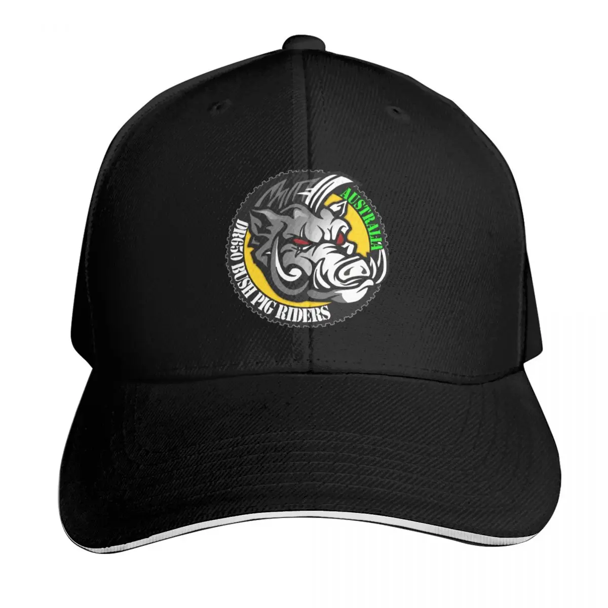 

DR650 Bush Pig Riders Baseball Cap derby hat Luxury Man Hat Anime birthday Women's 2026 Men's