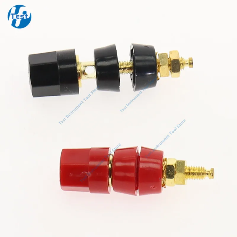 Insulated Binding Post Audio Speaker Terminal Banana Plug Jack for Electrical Amplifier Equipment Speaker Wire Connector