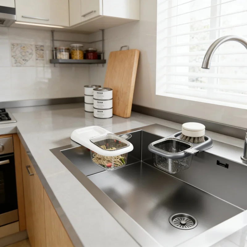 

Kitchen Sink Draining Basket Separate Type Leftover Tea Leaf Residue Filter Rack Self-Designed Draining Tool