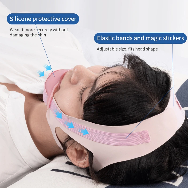 Wholesale Breathing Corrector Sleeping Anti-Open Mouth Shut Up Open Mouth Prevent Snoring Stop Snoring Strap