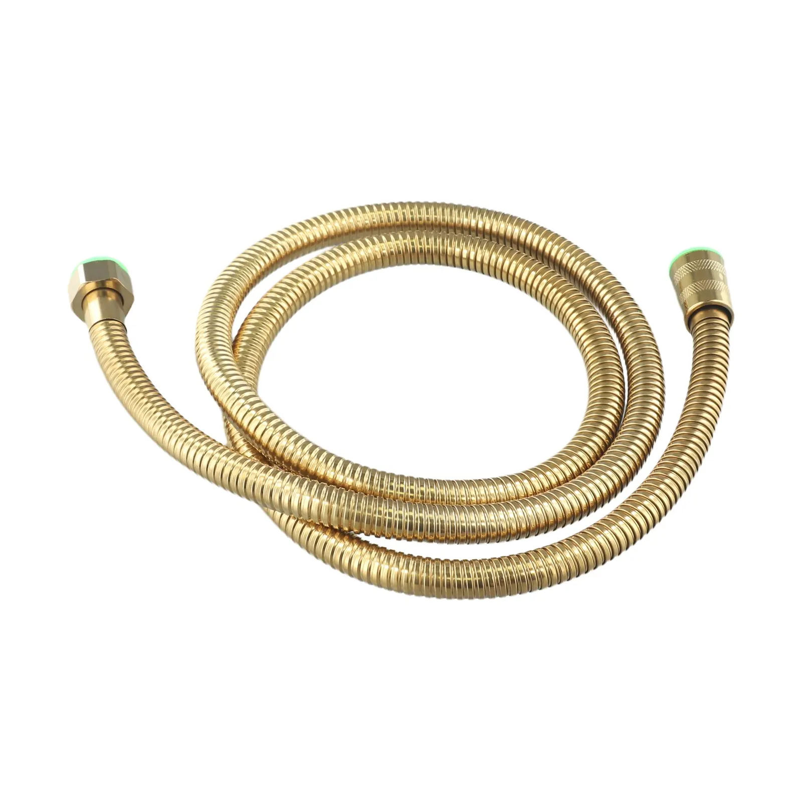 

1.5m Gold Flexible Anti Winding Handheld Shower Hose GI/2 High Pressure Bath Stainless Steel High Temperature Explosion-proof