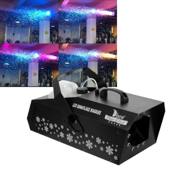 

LED Snow machine for stage Christmas tree decoration snowman party new year