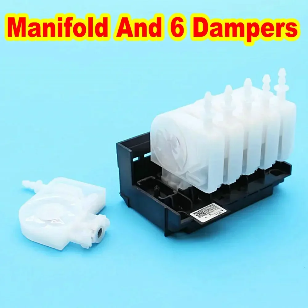 DTF Printer Manifold DX5 Ink Damper For Epson L18050 L8050 18100 Manifold Adaptor XP600 Printhead Apply Inline L18050 Adaptor