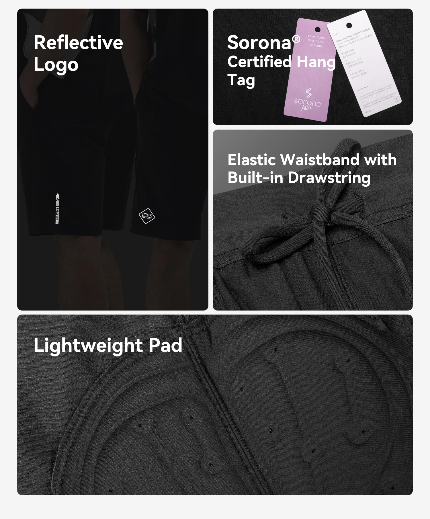 athletic cycling shorts