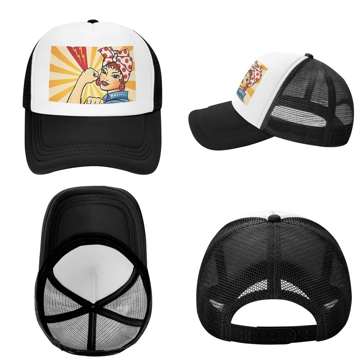Arepas Venezuela (9) Cap Casual Mesh Baseball Caps Adjustable Hat Hip Hop Summer Unisex Baseball Hats