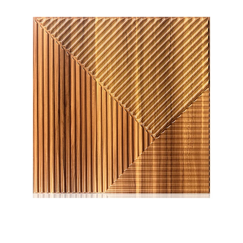 

​​Pvc 3D Wall Panel Waterproof Moisture Proof Decorative Background Wall Sticker Three Dimensional Board​