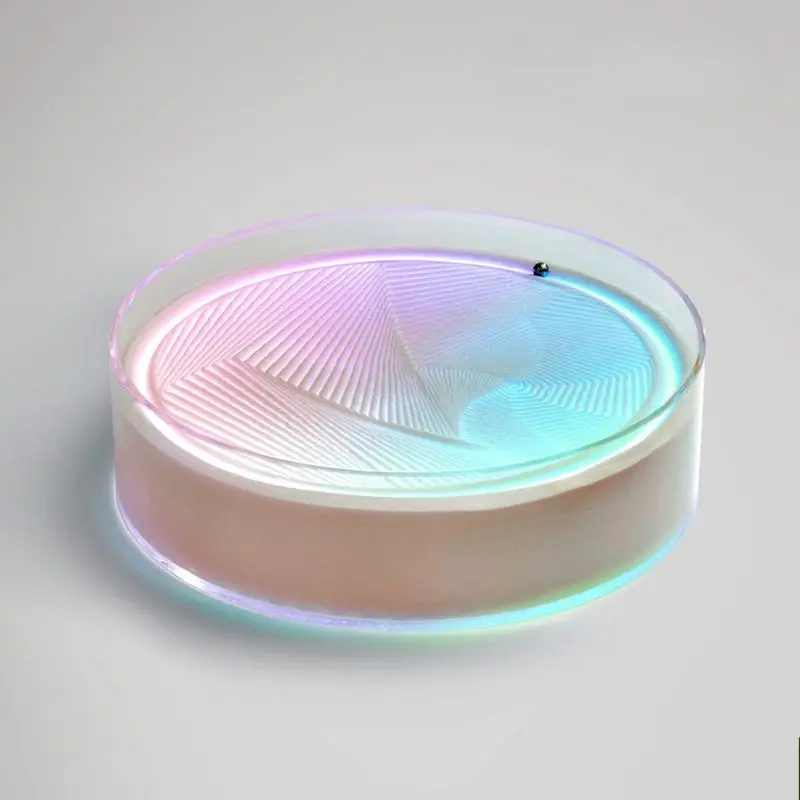 Transparent sand painting robot with custom patterns for home decor a creative desktop ornament to be gifted to friends