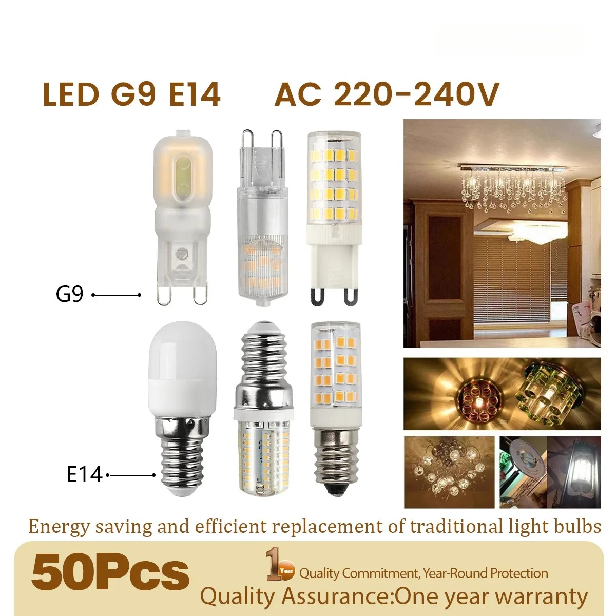 

50 шт. светодиодных ламп G9 E14 2W 3W 4W 220V 240V, светодиодные лампы-кукурузки E14 SMD 2835, замена галогенных ламп 40W для дома, полезные для освещения