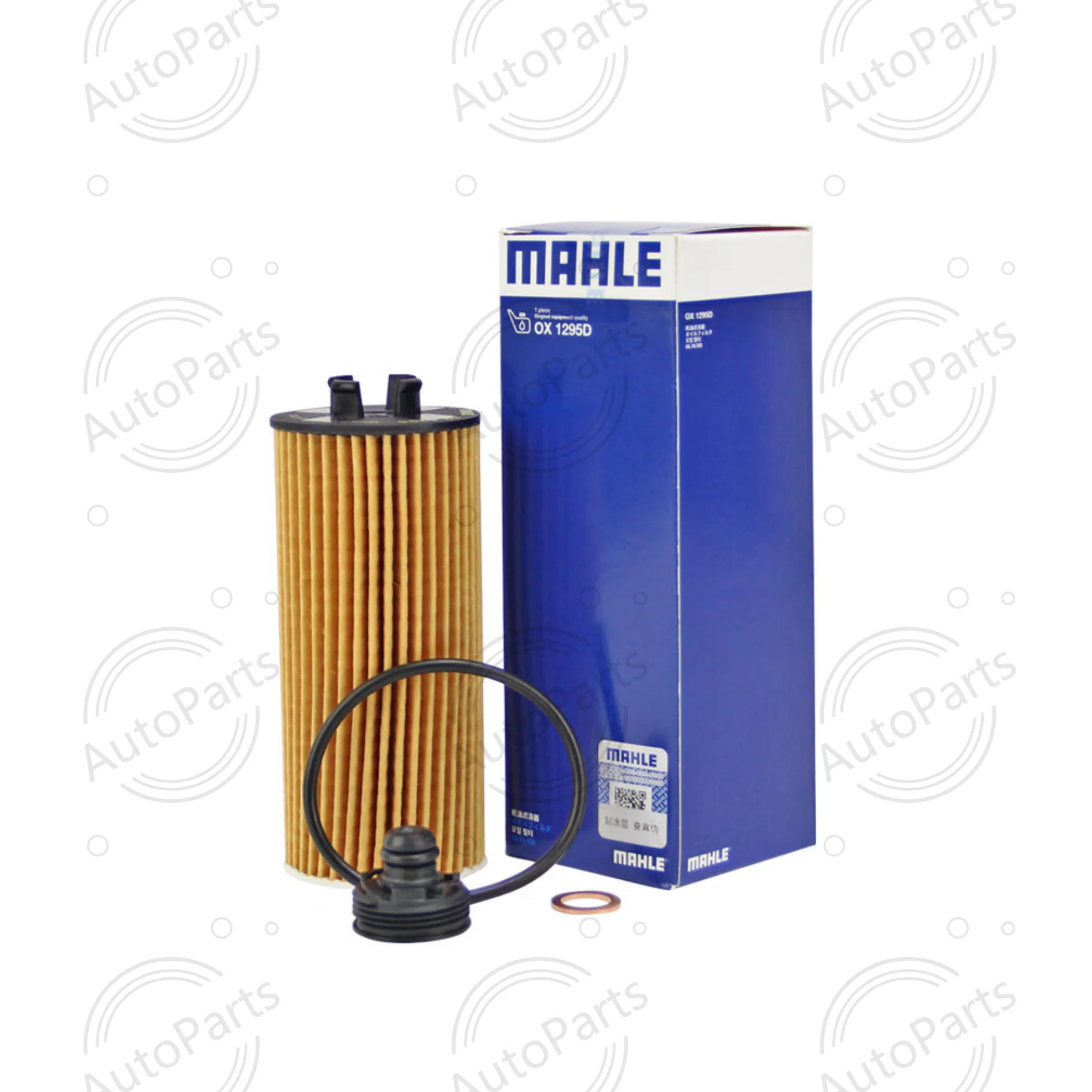 Mahle OX815D OX1295D oil filter for BMW 520i 525i 530i 320i 325i X3 X4 X5 with OE 11428570590