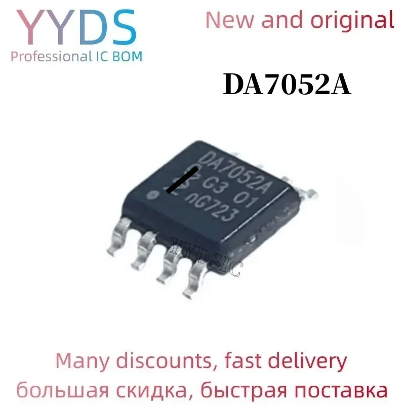 10 Uds TDA7052 DA7052A DA7052 SOP8 chip de audio SMDA