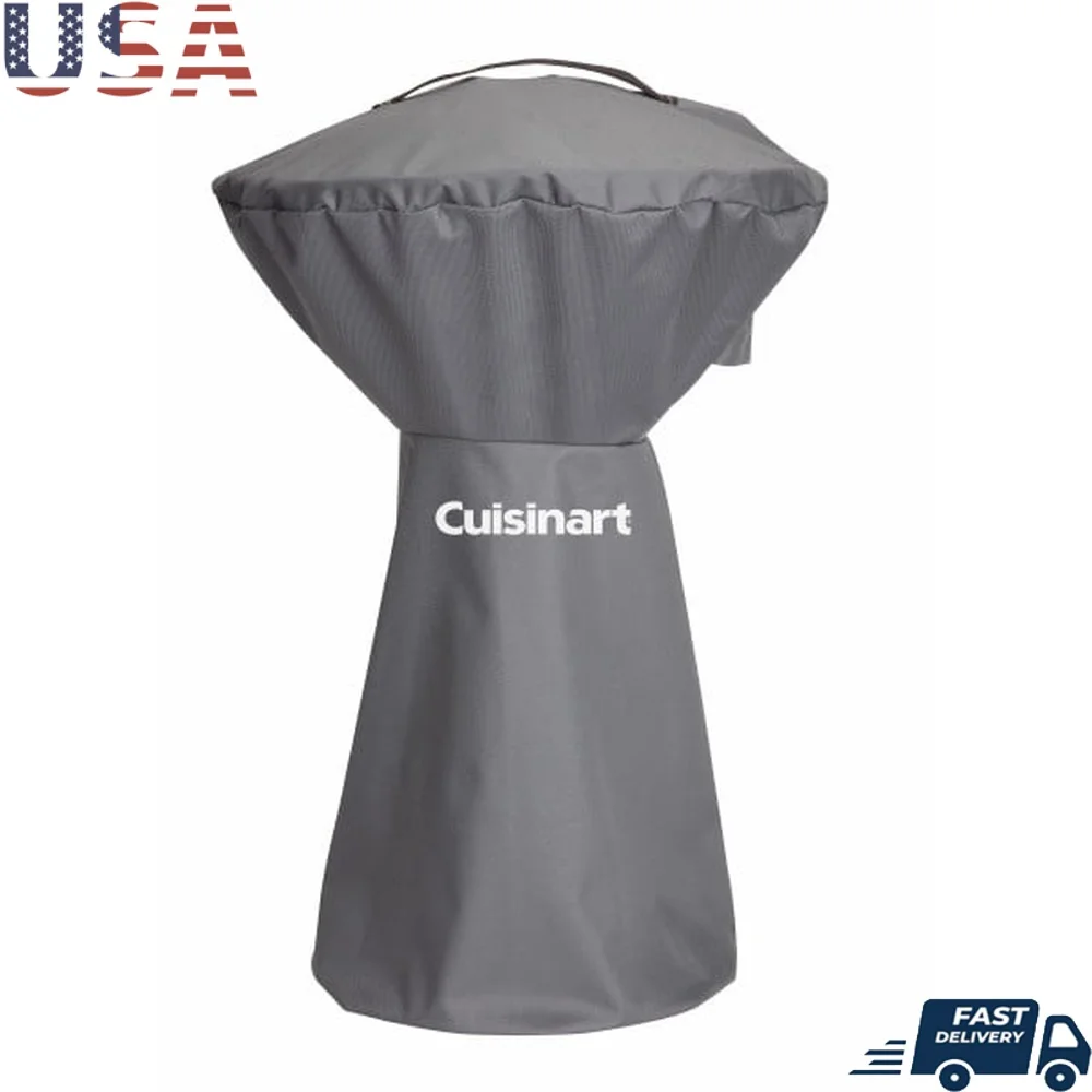 

Durable Tabletop Patio Heater Cover UV Resistant Heavy Duty Polyester Weatherproof Rip Resistant with Adjustable Drawstring and