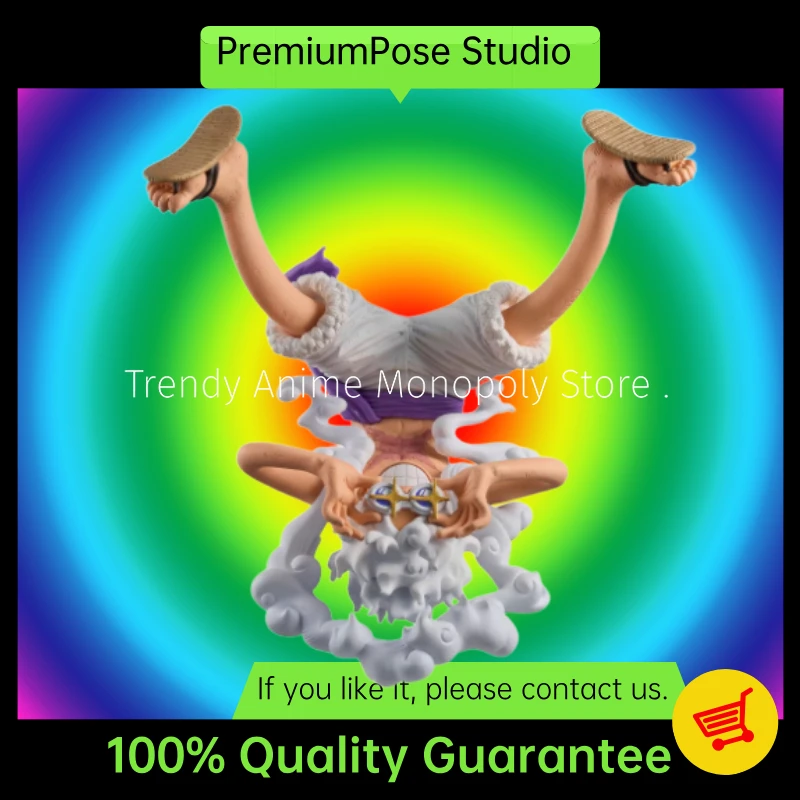 

Brand new in stock Bandai Optical Factory KOA Art King One Piece Luffy fifth gear Nika form 2 hand model Christmas gift