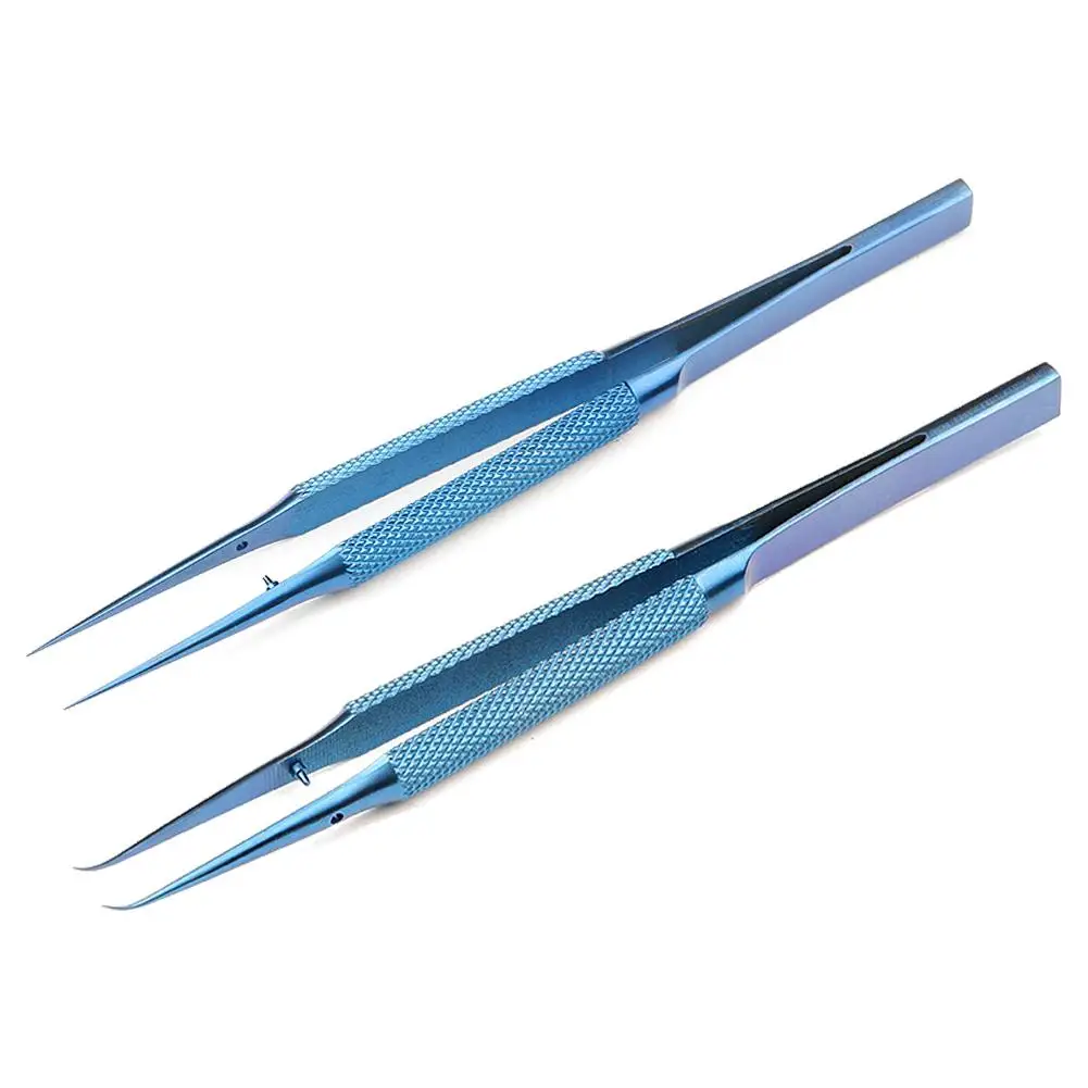 Titanium Alloy Tweezers Repair Tool 14cm 0.15mm Edge Precision Tweezers For Mobile Picking Professional Fingerprint Tweezers