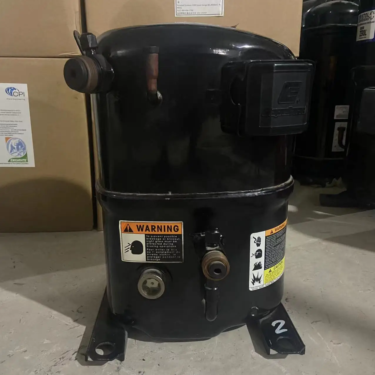 Refrigeration Scroll Freezing Compressor Copeland ZSI 11KQE-TFP-527