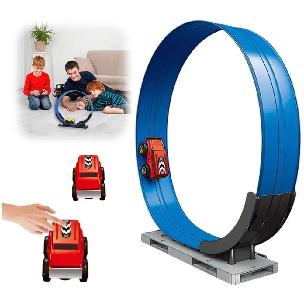 Magnetic Anti-Gravity Car Track Set Easy to Assemble Changeable Track Car Racing Track Set Inertial Educational Toys