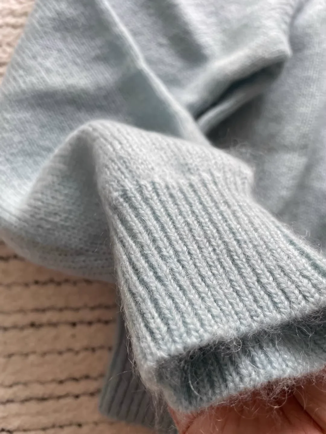 Women Wool Blend Knitted Cardigan Autumn 2025 Round Neck Long Sleeve Single Breasted Casual Female Sweater