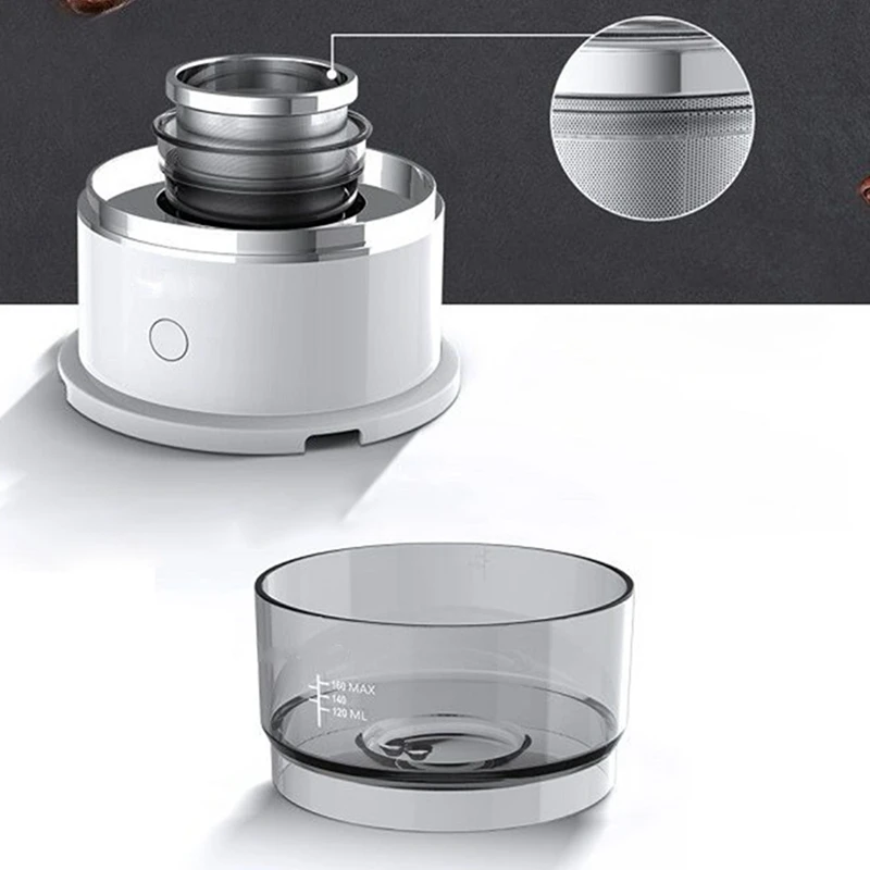 반자동 미니 커피 머신, 수동 드립 커피 브루잉 장비, 푸드 프로세서 커피 연마기