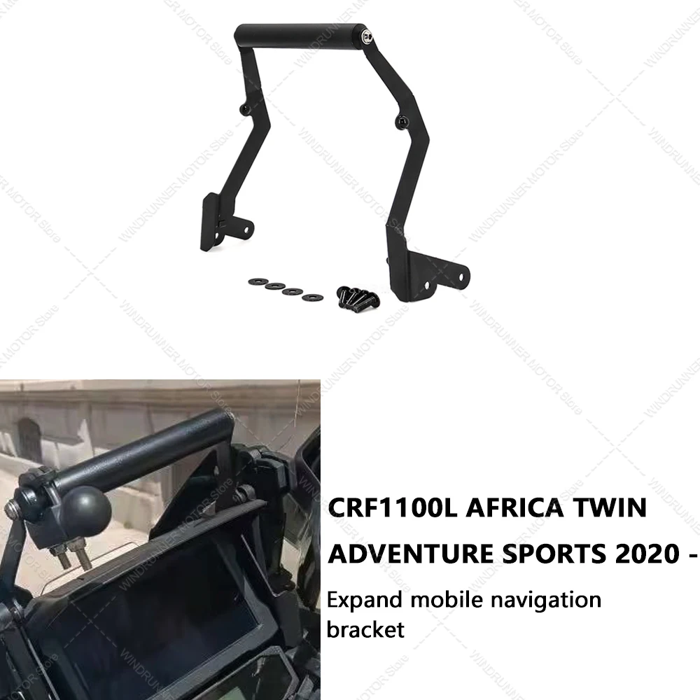 Motorcycle Accessories Mobile Phone Navigation Bracket Expand Navigation Bracket For CRF1100L AFRICA TWIN ADV SPORTS 2020 -
