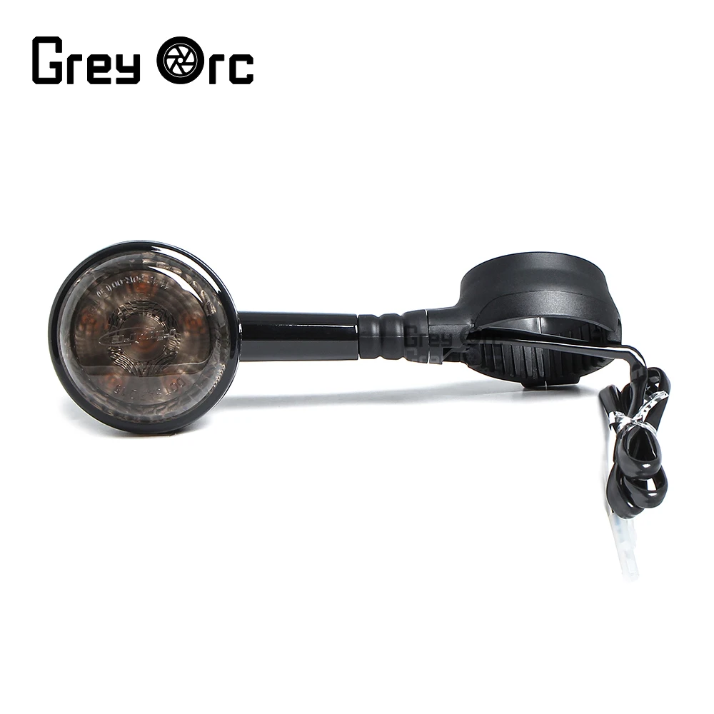 

1 Pair Of 500mm Motorcycle LED Turn Signal For Triumph Bonneville Bobber 2022-2023 Accessories 2 Wire Indicator Flash