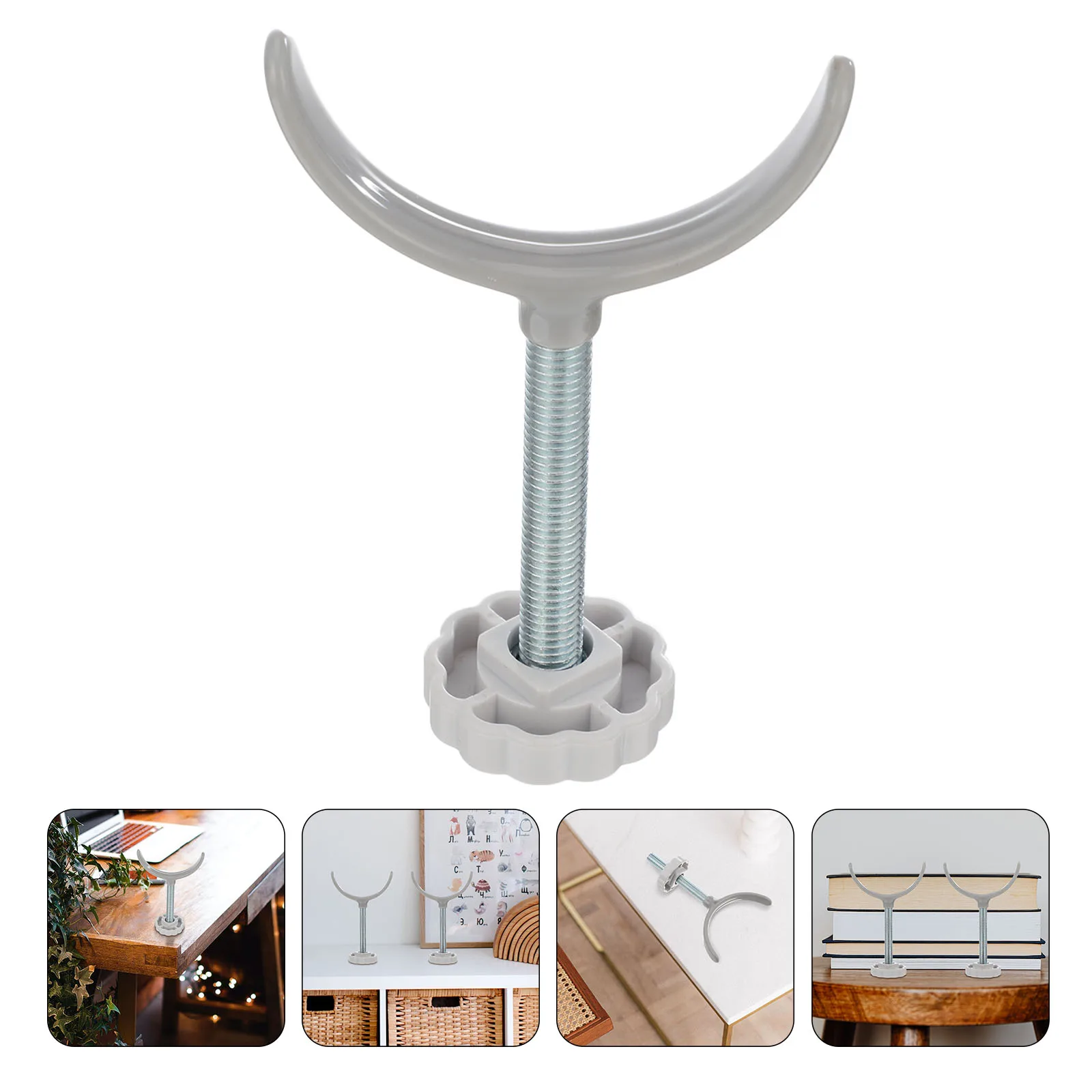 

Door Rail U-shaped Fixtures Safety Door Fixator Gate Fence Accessory Novel Guardrail Fitting Alloy Fixing Child Proof Stair Gate