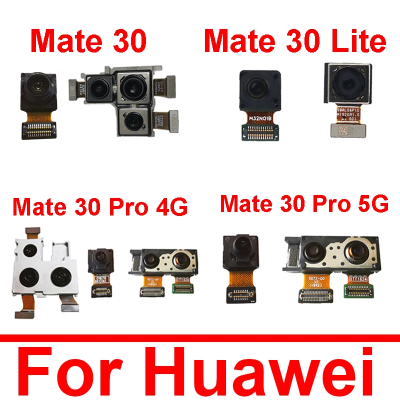 

Rear Front Camera Flex Cable For Huawei Mate 30 30lite 30pro 4G 5G Front Facing Camera Back Main Camera Replacement Parts