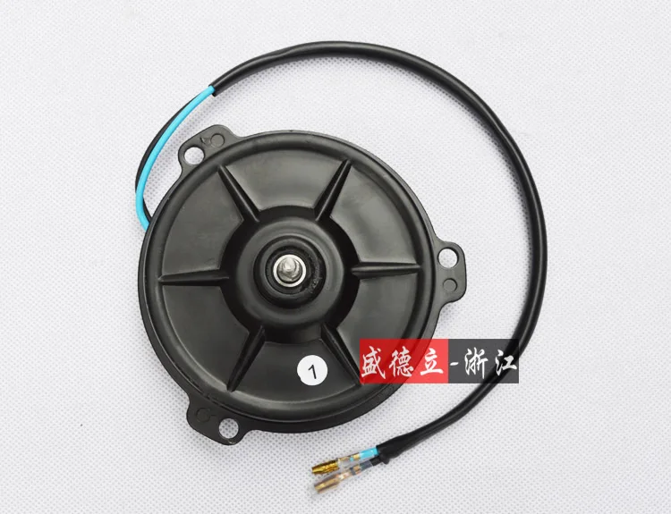 Automotive Air Conditioning Fan Electronic Cooling Fan Triangle Motor Motor 12V24V80W ultra-thin Modified Motor