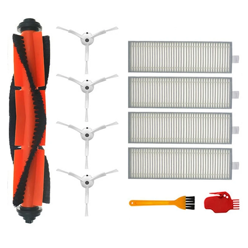 

1 комплект деталей для пылесоса, основная боковая щетка, тряпки для швабры для робота-пылесоса Xiaomi G1 Mi