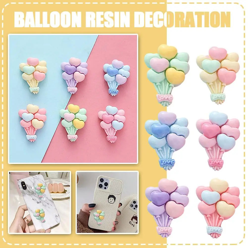 10 шт., Разноцветные Мини-шары из смолы