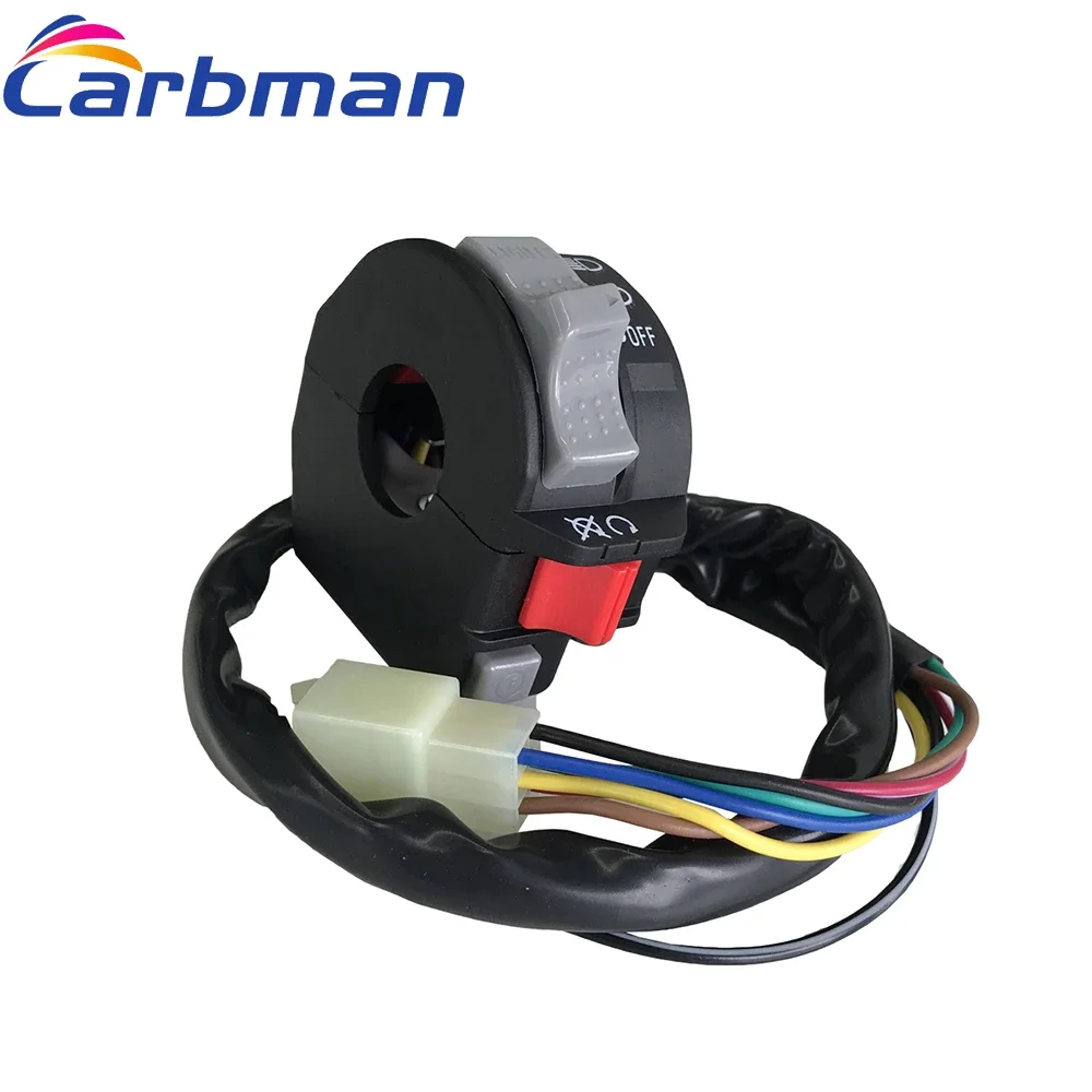 Manillar On Off Run Start Stop Switch Faro para Yamaha Big Bear 350 YFM350