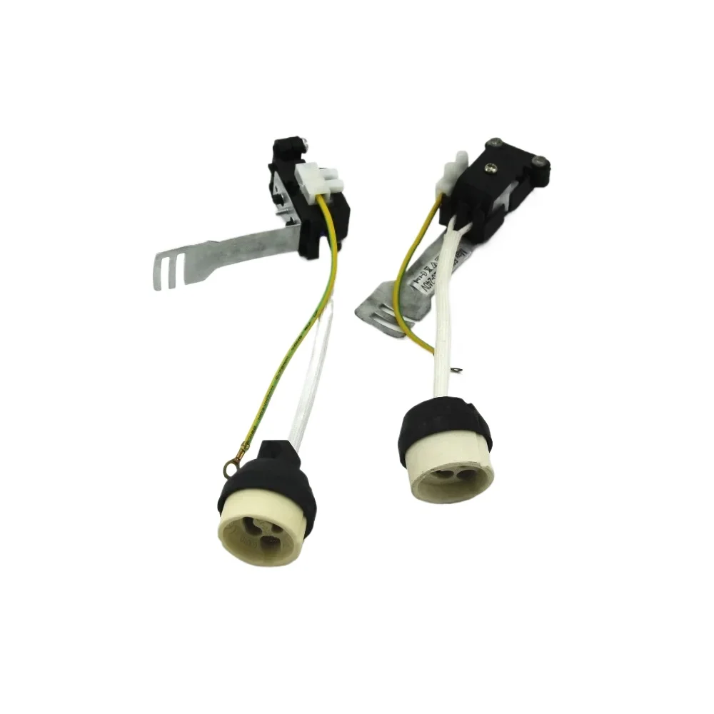 10pc Gu10 Ceramic LED Spotlight Socket GU10 Halogen Bulb Base Lampholder 18cm Nylon Wire PV Wiring Terminal Junction Box